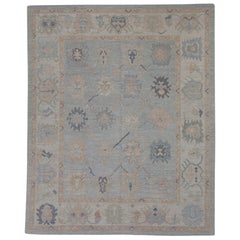 Tapis turc Oushak 8'1" x 9'10" n° 16053