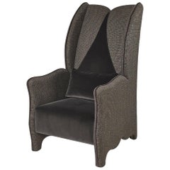 Special Price Stylish Armchair Fabric Upholstered Feet
