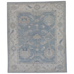 Turkish Oushak Rug 8'1" x 9'9" #16038