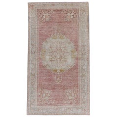 Türkischer Anatolischer Vintage-Teppich 3'5" x 6'2" #16844