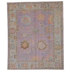 Türkischer Oushak-Teppich 8'4" x 10'1" #2879