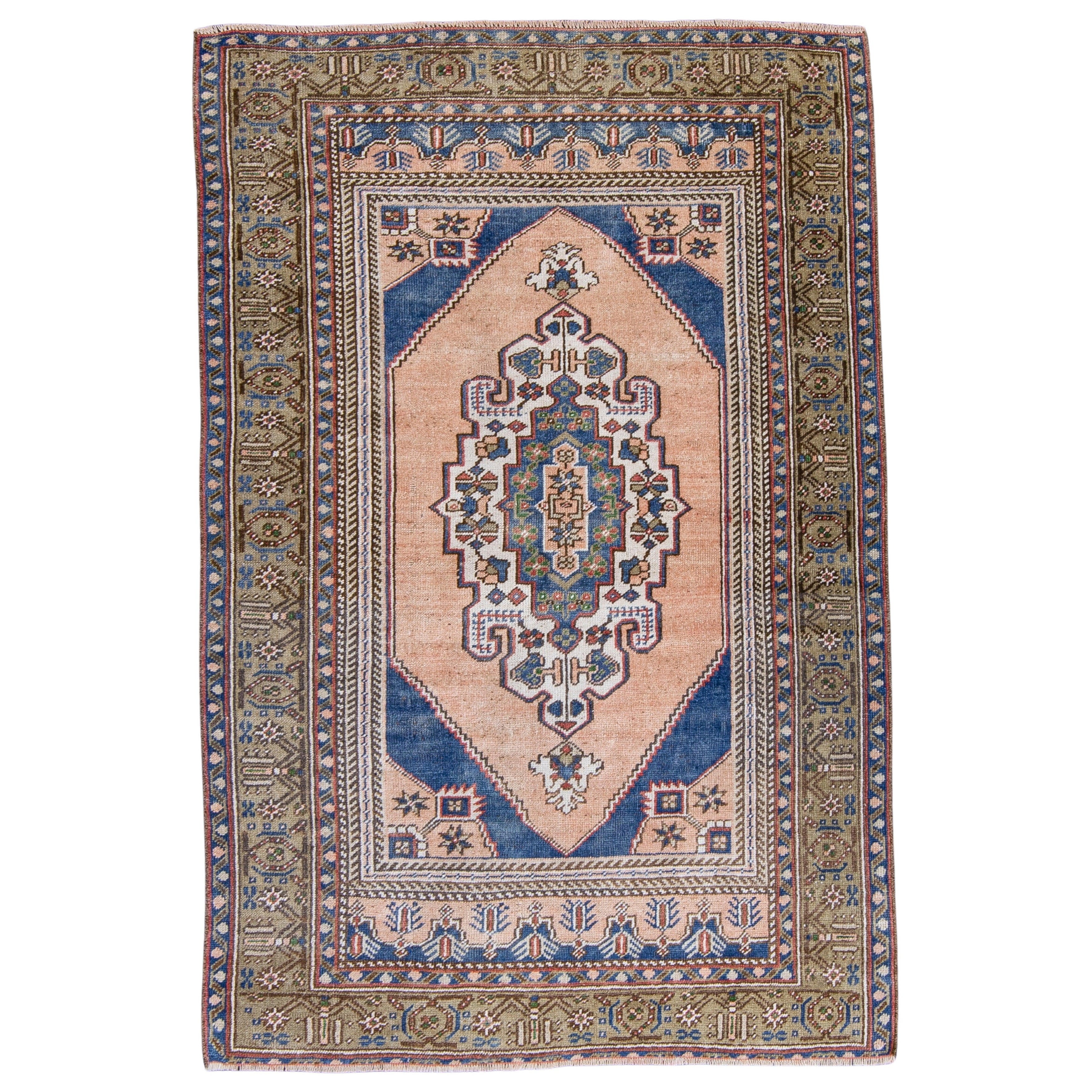 Alfombra Anatolia Vintage Turca 3'10" x 5'9" #16813