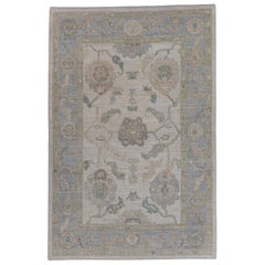 Turkish Oushak Rug 4'2" x 6'3" #16069