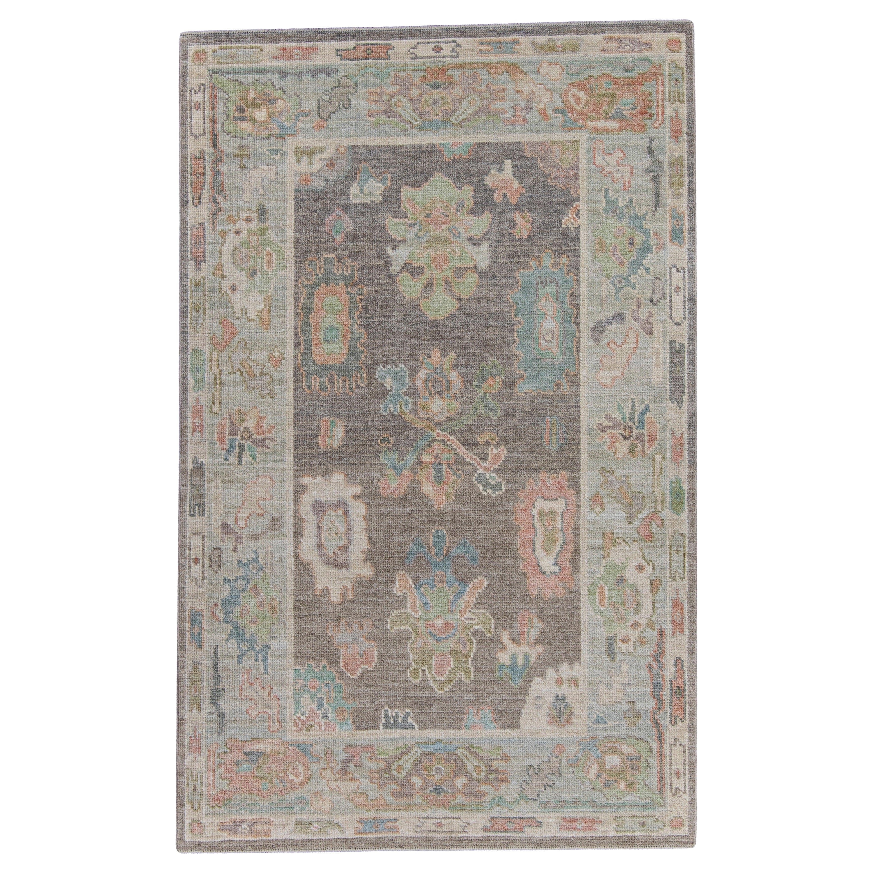 Türkischer Oushak-Teppich 3'10" x 6'1" #16063