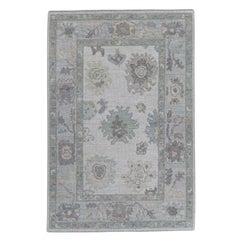 Turkish Oushak Rug 4'1" x 6' #16054