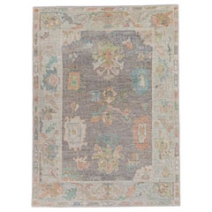 Alfombra turca Oushak 1,70 x 1,80 m #16037