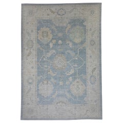 Turkish Oushak Rug 12'4" x 17'6" #16513
