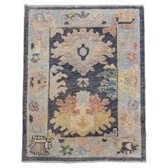 Tappeto Oushak turco 2'3" x 2'10" #16657