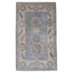 Alfombra turca Oushak 2' x 3'3" #16656