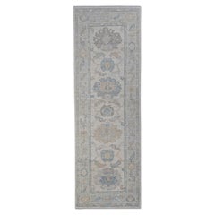 Türkischer Oushak-Läufer 2'8" x 8'2" #16330