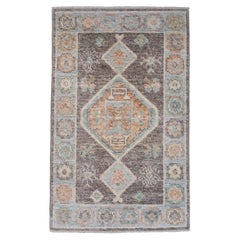 Türkischer Oushak-Teppich 2'1" x 3'5" #16408