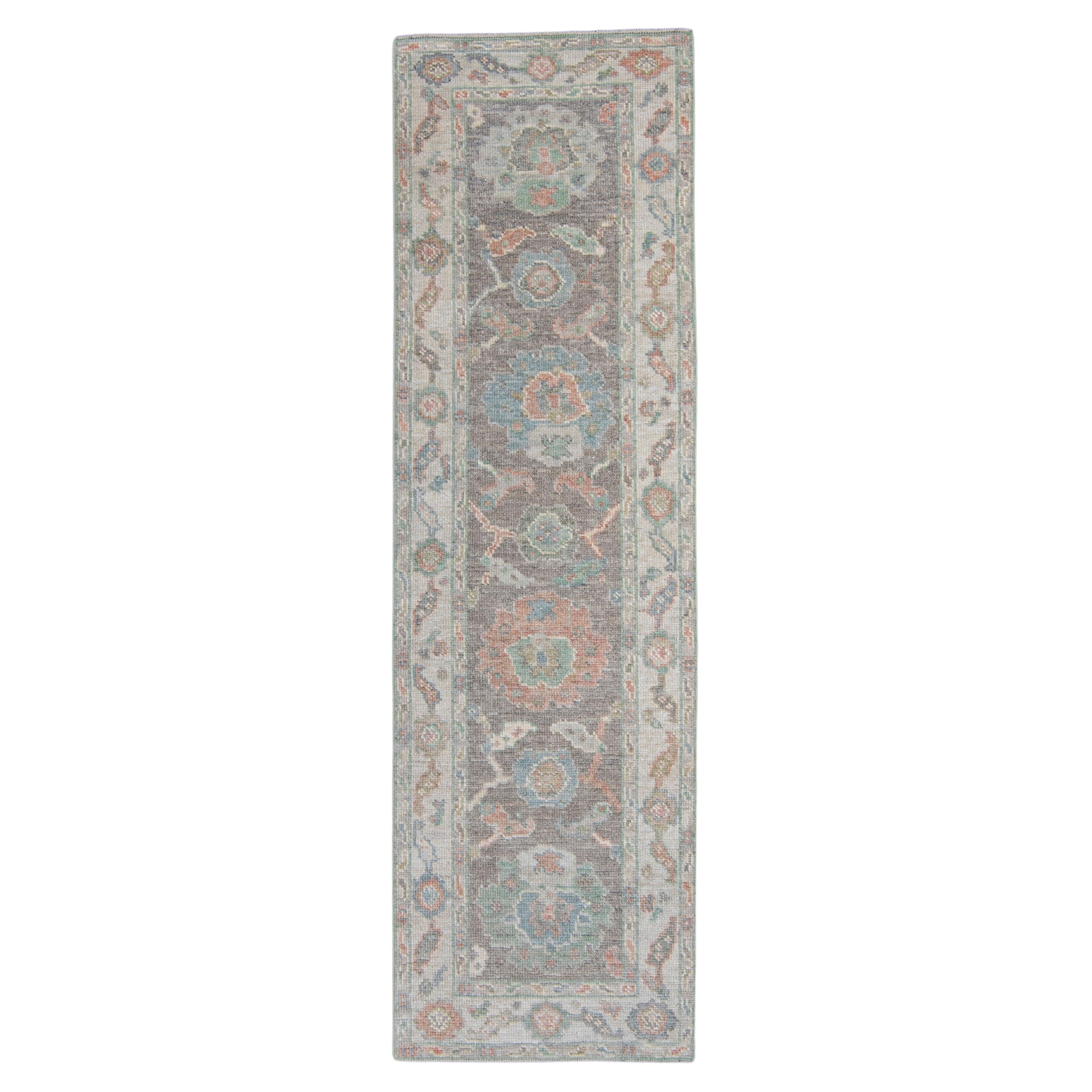Türkischer Oushak-Läufer 2'3" x 7'7" #16227