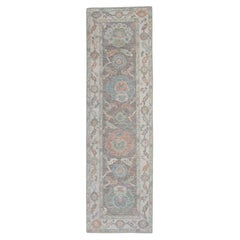 Turkish Oushak Runner Rug 2'3" x 7'7" #16227