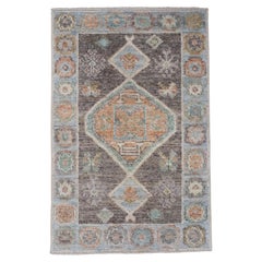 Türkischer Oushak-Teppich 2'1" x 3'3" #16358