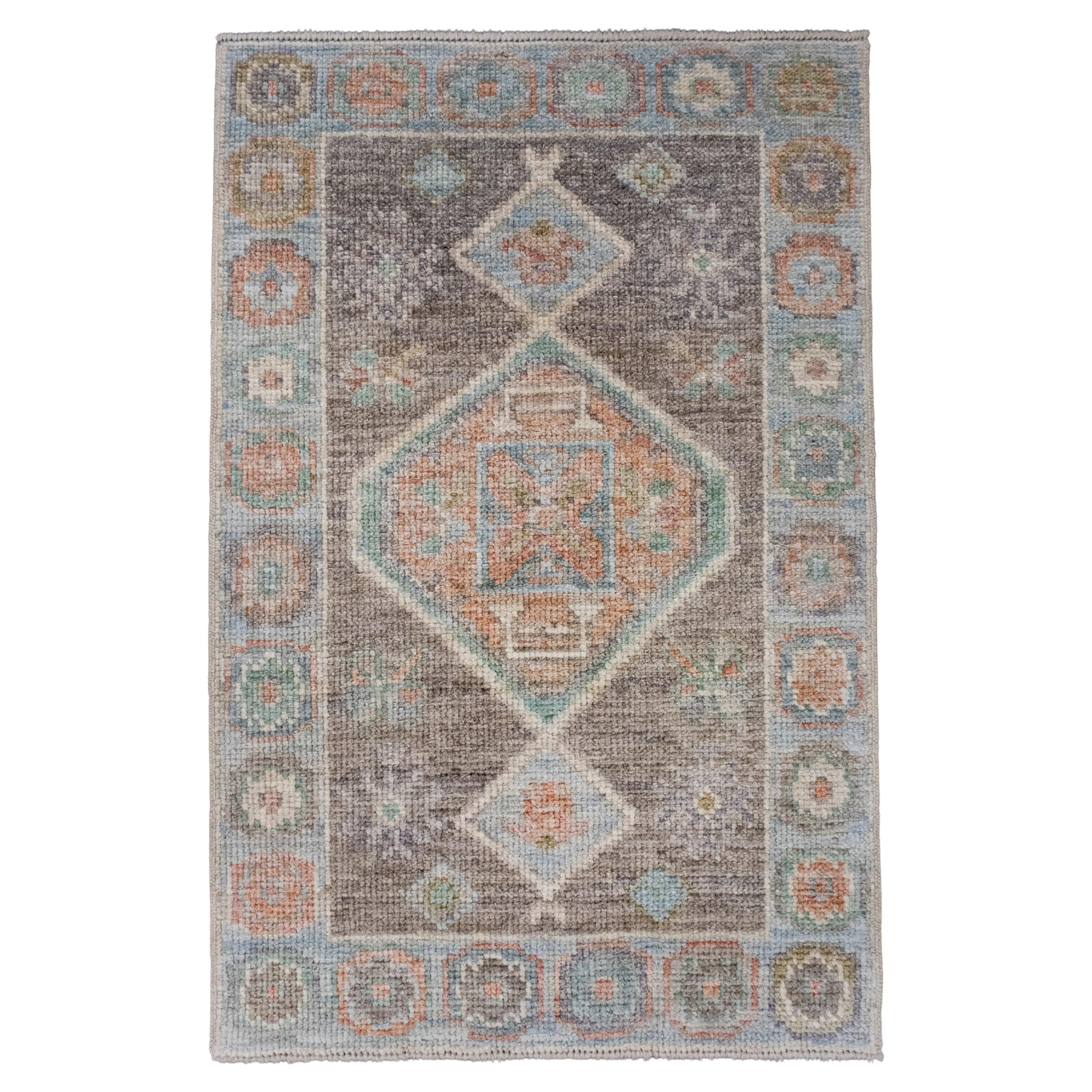 Türkischer Oushak-Teppich 2'1" x 3'2" #16342