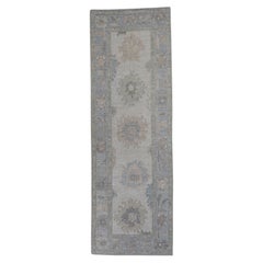 Turkish Oushak Runner Rug 2'11" x 8'8" #16161