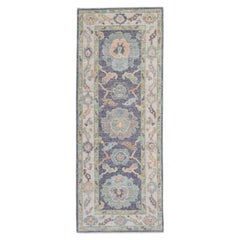 Turkish Oushak Rug 2'4" x 6' #16120