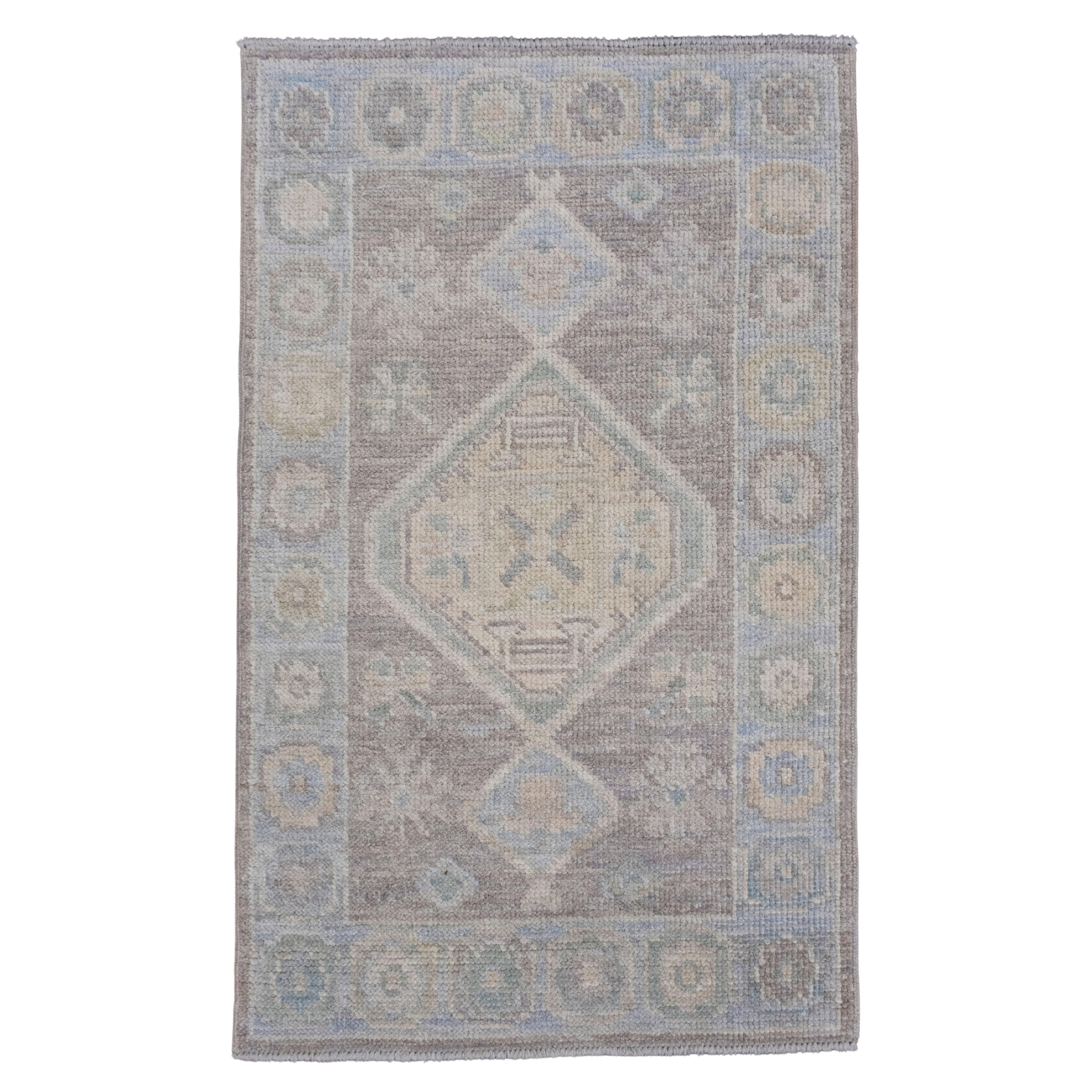 Turkish Oushak Rug 2'1" x 3'5" #16364