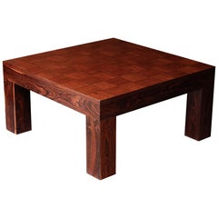 Moderner mexikanischer Couchtisch/Cocktailtisch im Vintage-Stil von Don Shoemaker, Cocobolo-Rosenholz