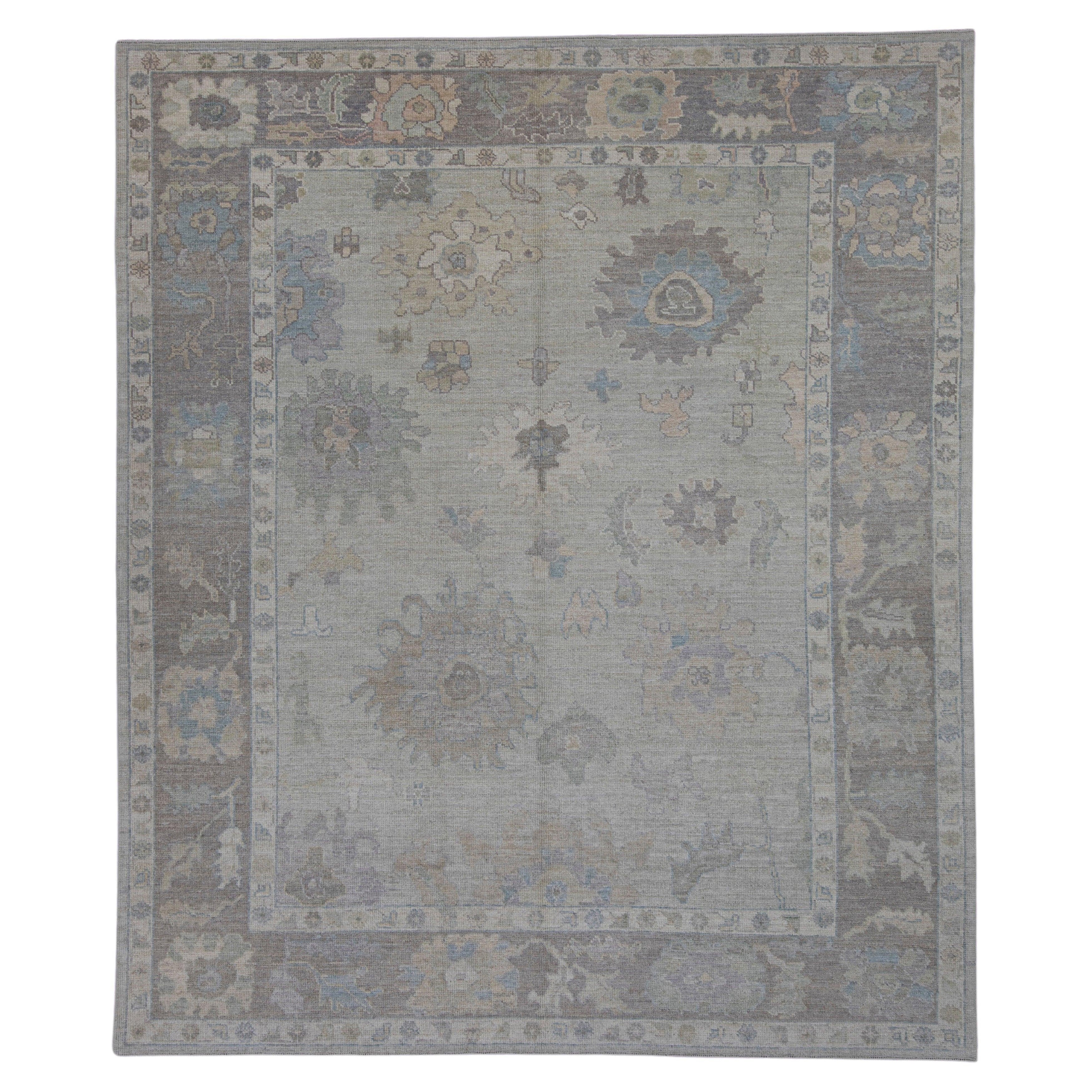 Turkish Oushak Rug 8'7" x 10'2" #16139