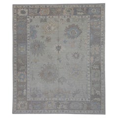 Turkish Oushak Rug 8'7" x 10'2" #16139