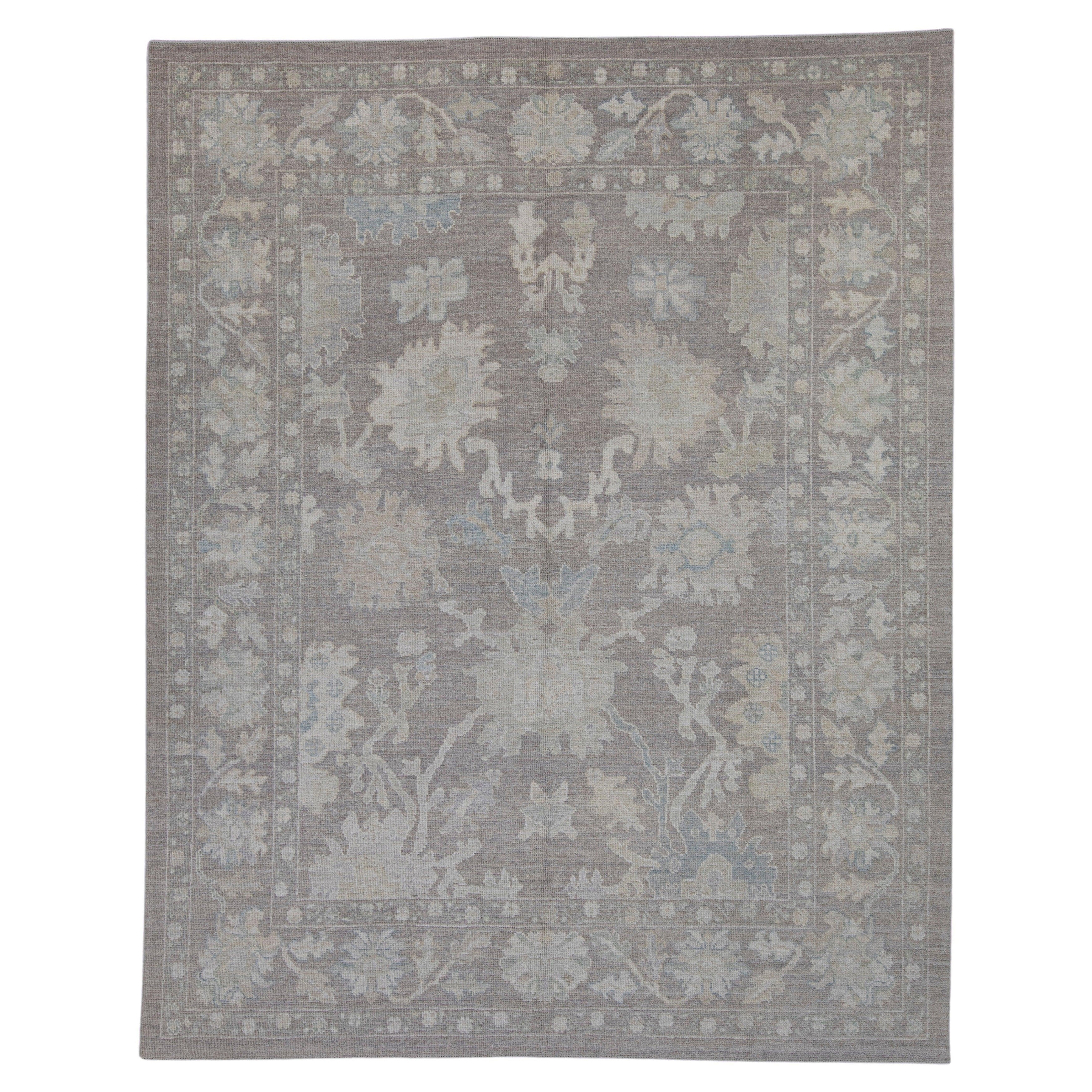 Turkish Oushak Rug 8'3" x 10'4" #16121