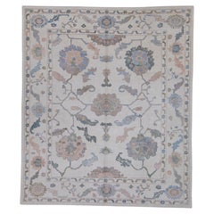 Türkischer Oushak-Teppich 8'4" x 9'8" #16743