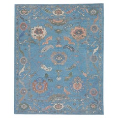 Turkish Oushak Rug 8'4" x 10'3" #16730