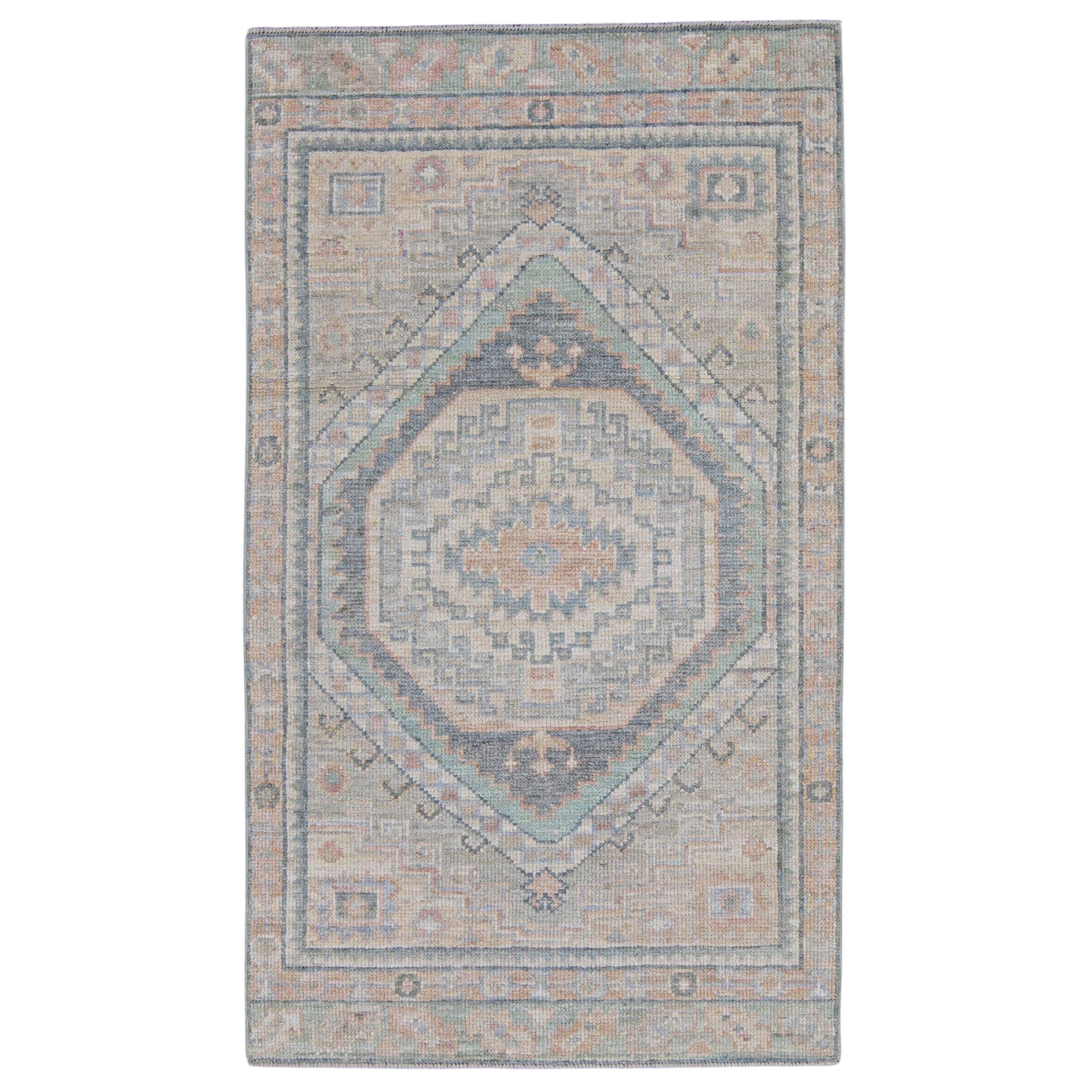 Turkish Oushak Rug 2'11" x 5' #16167
