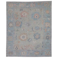 Turkish Oushak Rug 8'5" x 10'2" #16488