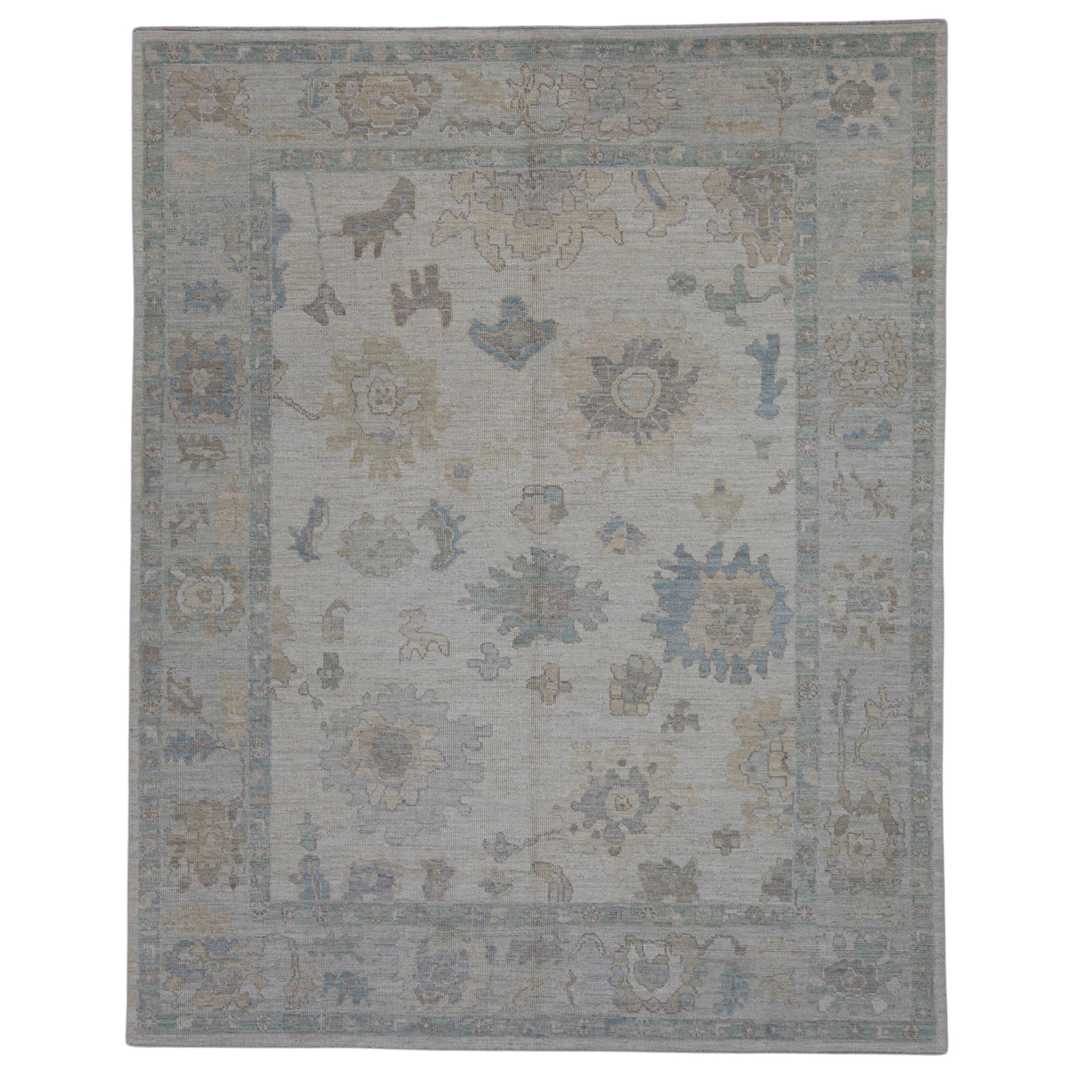 Turkish Oushak Rug 8'1" x 10'2" #16482