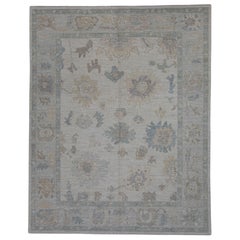 Türkischer Oushak-Teppich 8'1" x 10'2" #16482