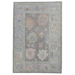 Turkish Oushak Rug 4'4" x 6'3" #16084