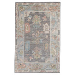 Tapis turc Oushak 4' x 6'2" n° 16036