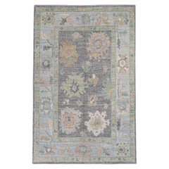 Turkish Oushak Rug 4'1" x 6'3" #16020