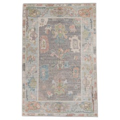Türkischer Oushak-Teppich 4' x 6' #16006