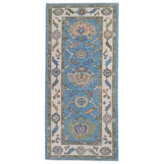 Tapis turc Oushak 2'8" x 6'3" n° 16757