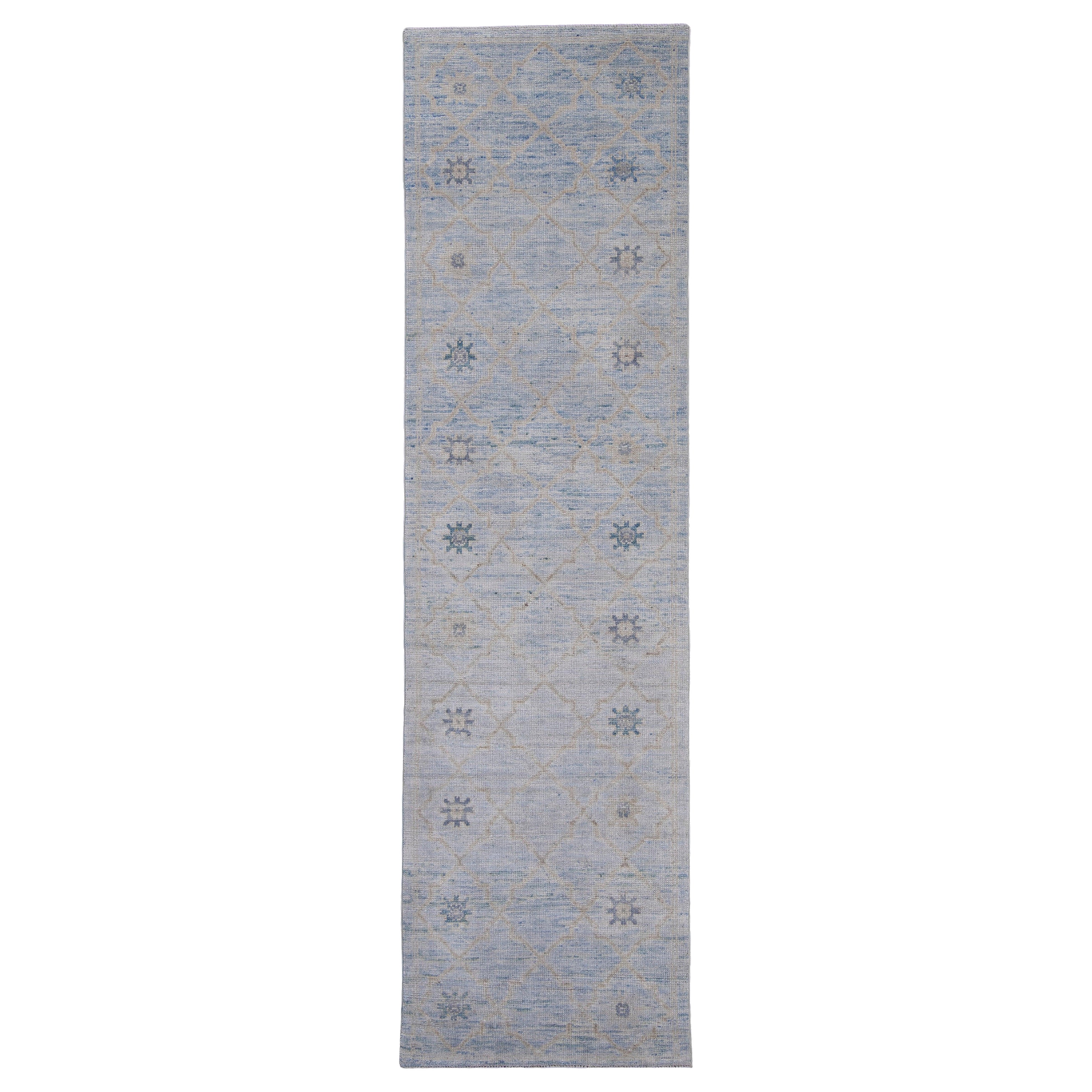 Turkish Oushak Rug 2'10" x 10'4" #16930