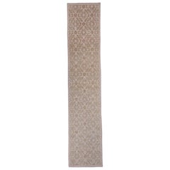 Tapis de couloir turc vintage d'Anatolie 2'5" x 11'9" n°16905