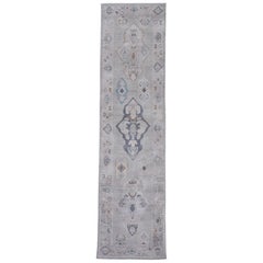 Turkish Oushak Rug 2'10" x 10'8" #16923