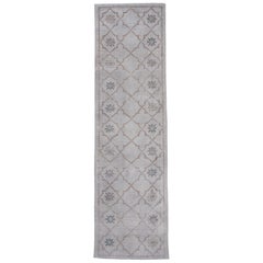 Türkischer Oushak-Teppich 2'11" x 10' #16922