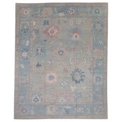 Turkish Oushak Rug 12'2" x 15'1" #16149