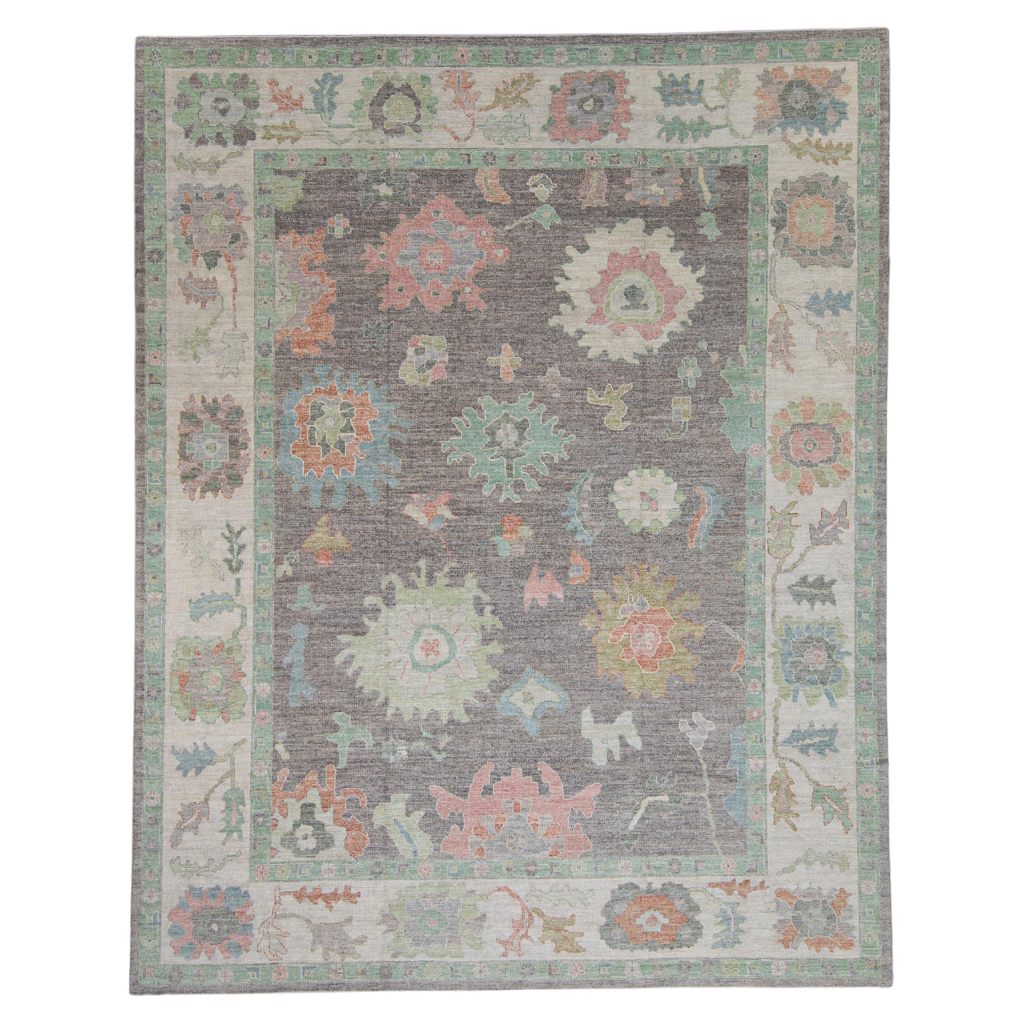 Turkish Oushak Rug 12'11" x 15'3" #16043
