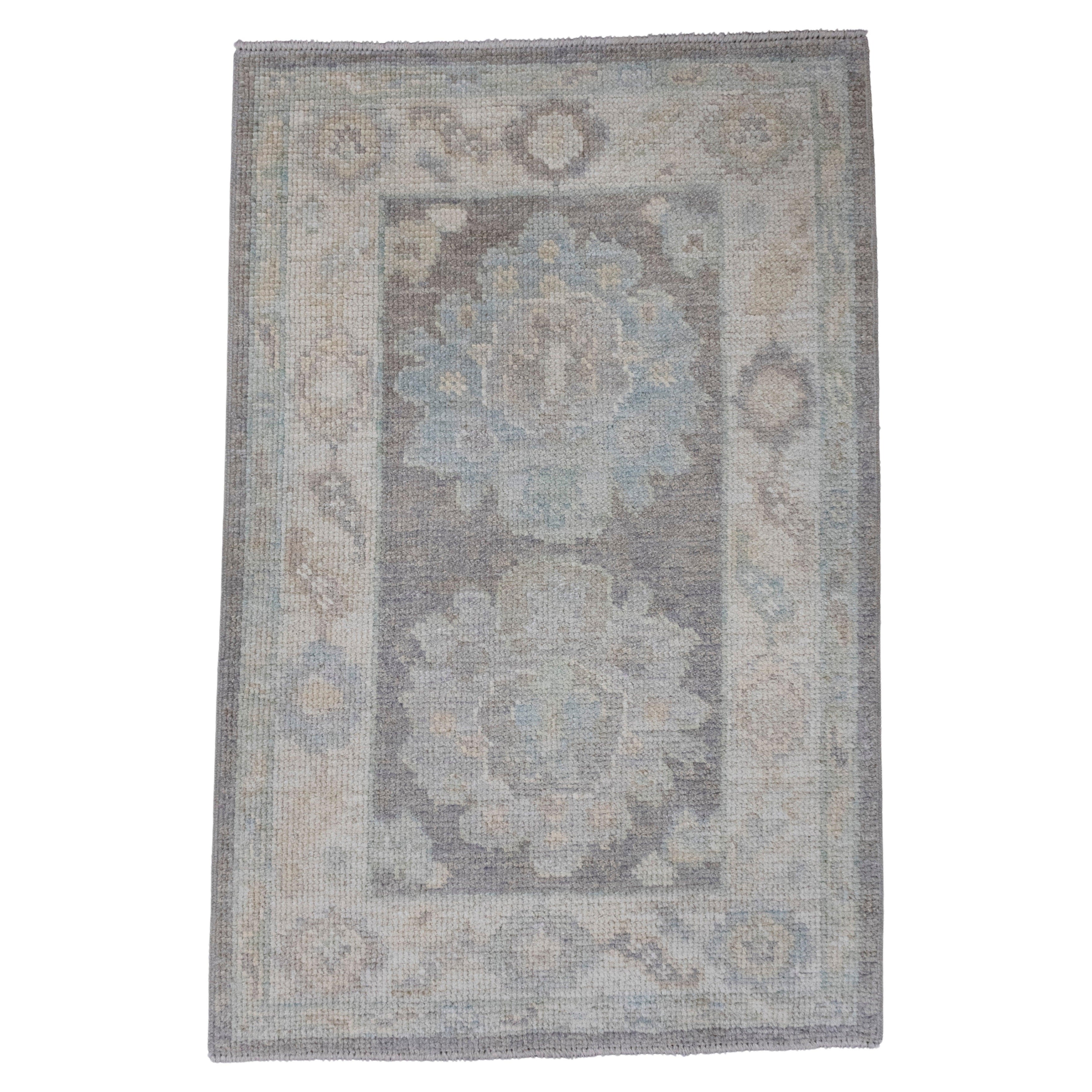 Türkischer Oushak-Teppich 2'2" x 3'4" #16262