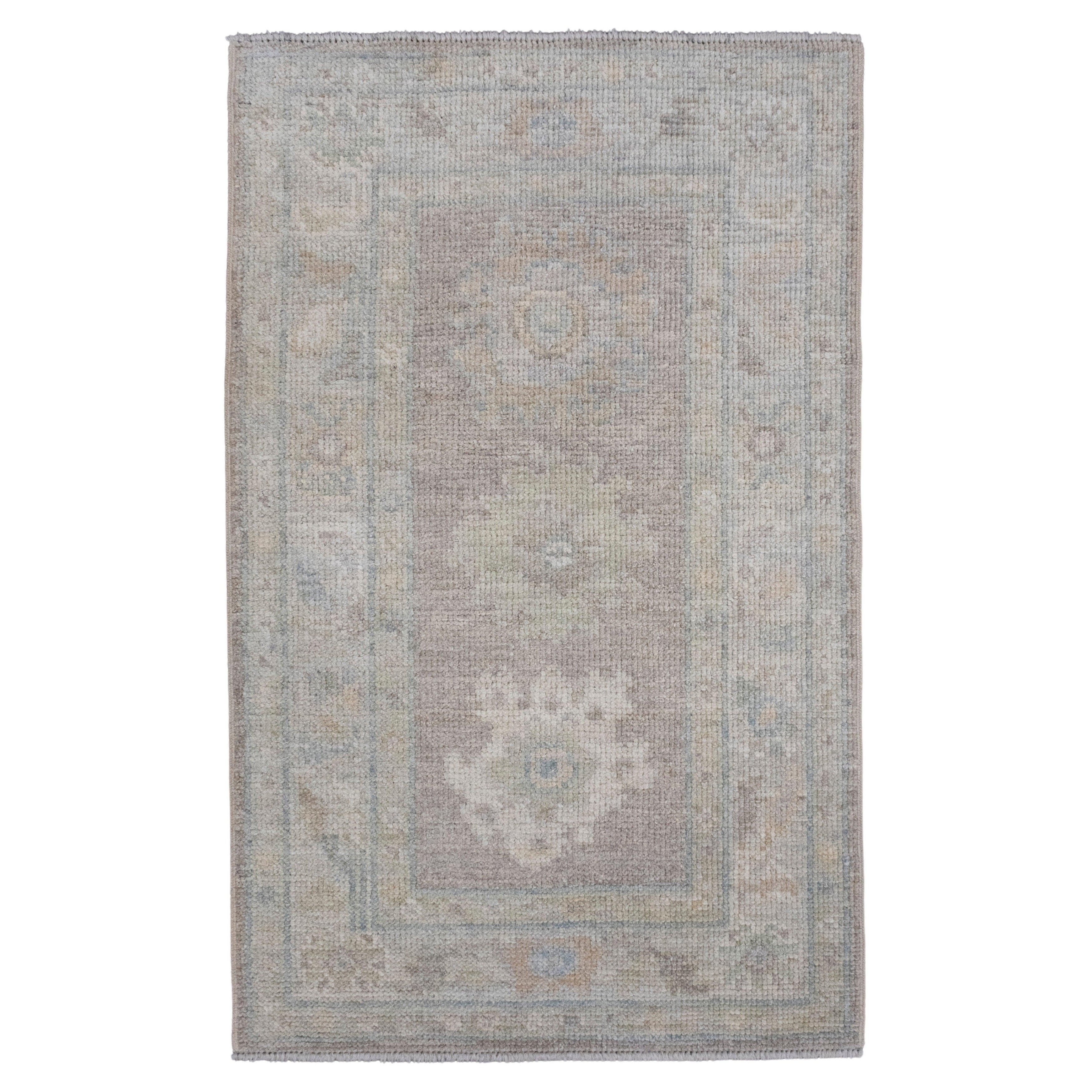 Turkish Oushak Rug 2'2" x 3'5" #16222