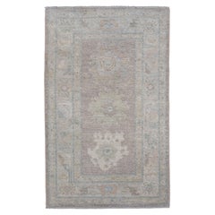 Turkish Oushak Rug 2'2" x 3'5" #16222