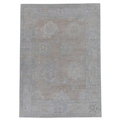 Turkish Oushak Rug 5' x 6'11" #16070