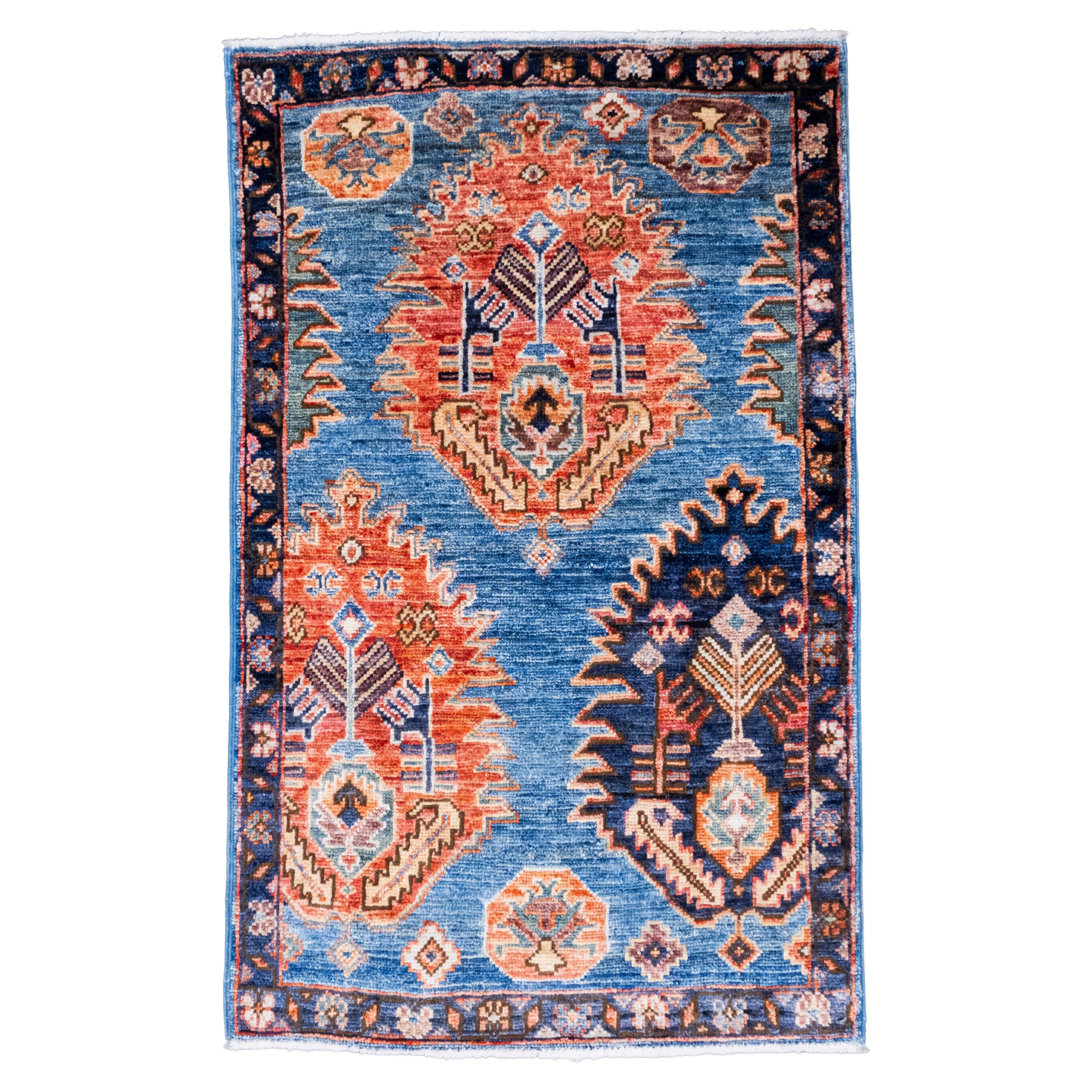 Tapis oriental fait main 2'1" x 3'5" n°9028