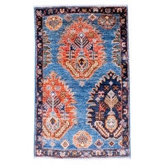 Tapis oriental fait main 2'1" x 3'5" n°9028