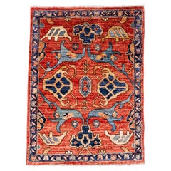Tapis oriental fait main 2'4" x 3'2" n°9024